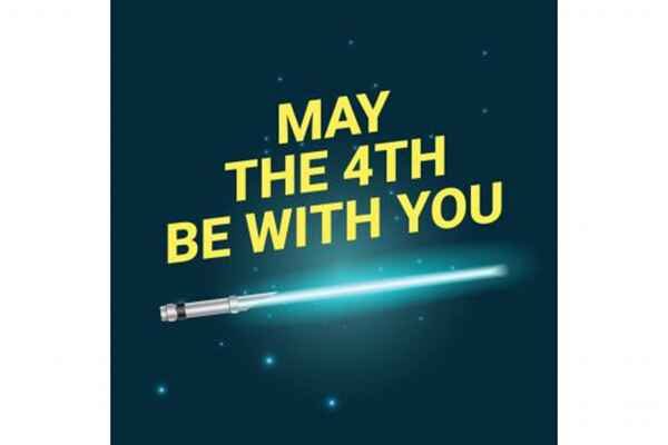 May the 4th be with you!